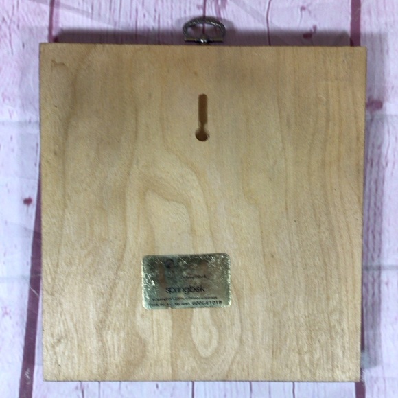 Vintage Hallmark Why God Made Little Girls Wooden Wall Art - Picture 5 of 6